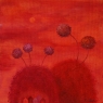 Červená krajina / 2006 olej 40 x 40 cm - prodáno
